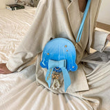 lasamu Mermaid Traveller Fairycore Bag