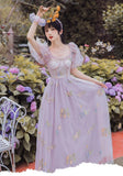 lasamu Hidden Princess' Debut Fairycore Princesscore Cottagecore Dress